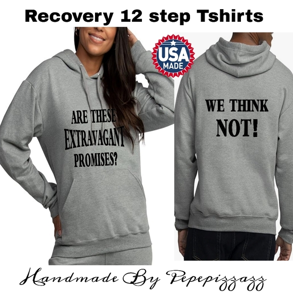 12 step recovery gift anniversary Long sleeve Handmade custom tshirts Un… - Picture 7 of 8